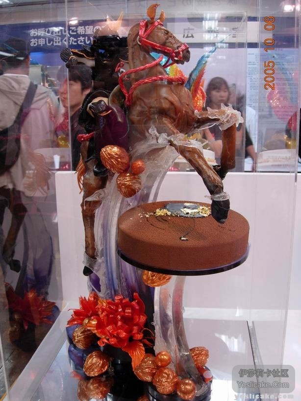 (1)2006年日本蛋糕展拉糖作品