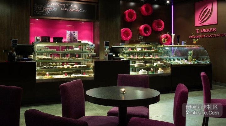 全方位图片分享国外饼店设计