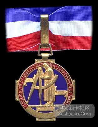 法国最佳职人奖章(medailledes meilleurs ouvriers de france) 法国最佳职人奖章(medailledes meilleurs ouvriers de france)