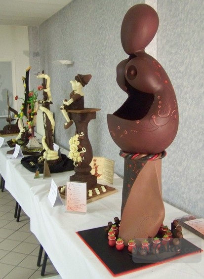 2009法國巧克力人才選拔賽比賽作品