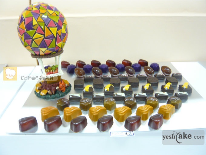 2011日本东京蛋糕展之《手工巧克力》部门展品