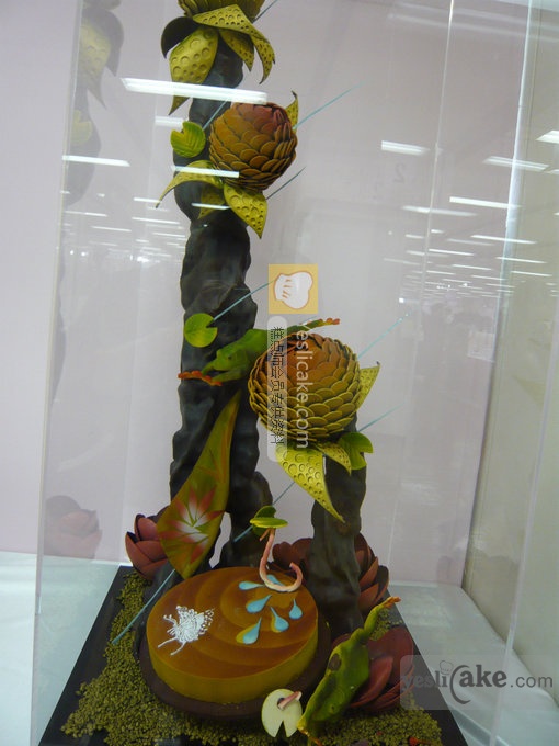 2011 日本东京蛋糕展之 chocolate showpeice部门展品