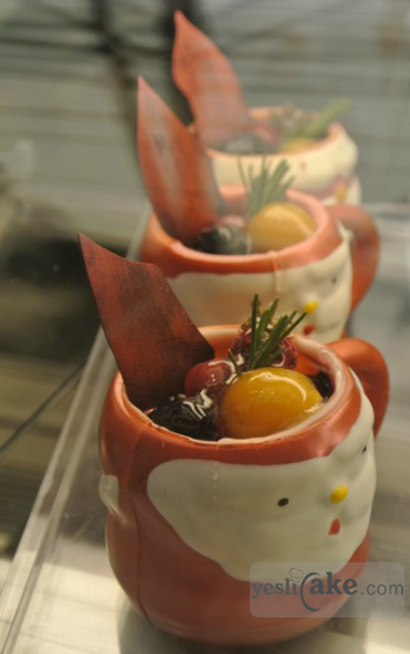 2012上海展可爱杯装西点