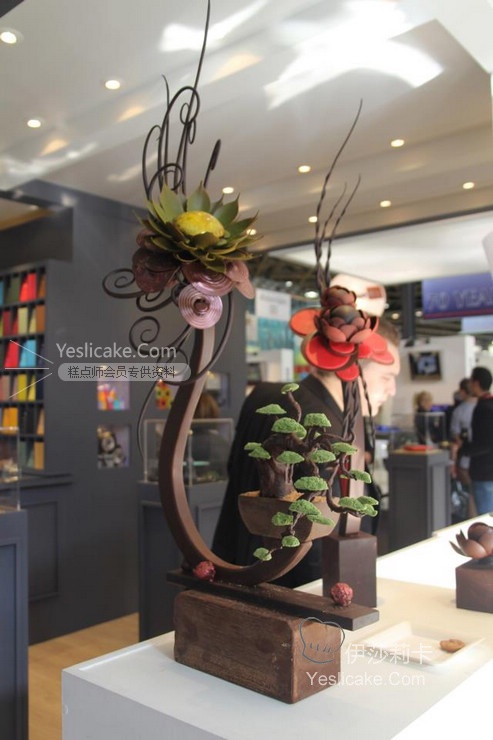 2013 Sirha食品展之WEISS巧克力现场示范作品，多角度特定