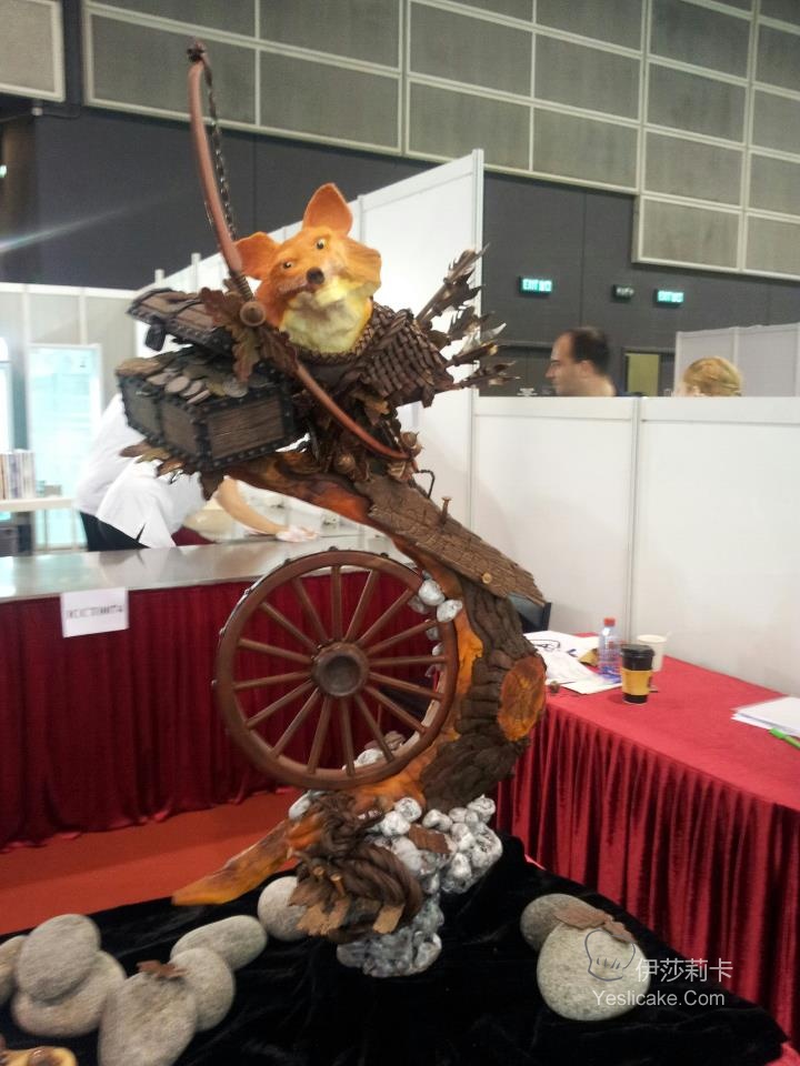 2013香港烘焙展hofex(1)金赏朱古力作品
