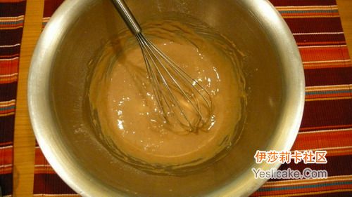 搅匀成面糊 搅匀成面糊