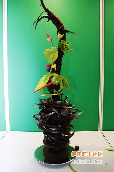 FHC2009现场图片之大型"巧克力工艺"作品