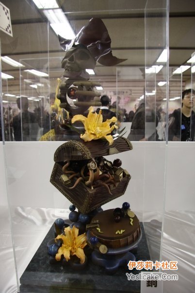 09日本展会朱古力装饰
