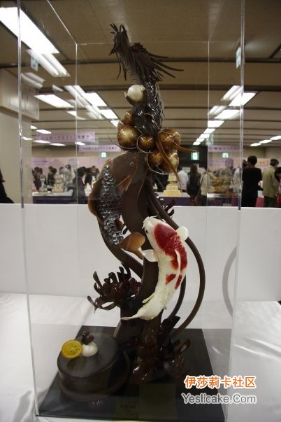 09日本展会朱古力装饰