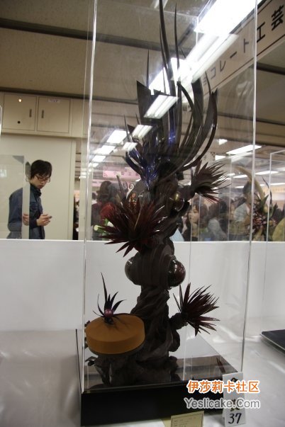 09日本展会朱古力装饰