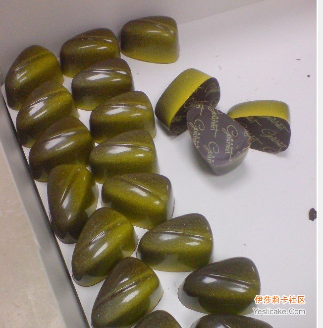 非常光泽的巧克力作品哦！
