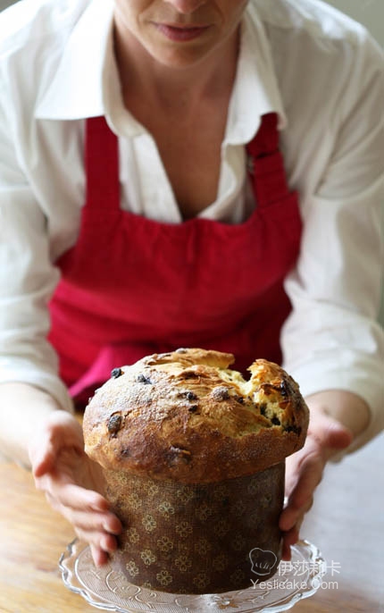 美味的意大利圣诞面包-----潘纳多尼(panettone)